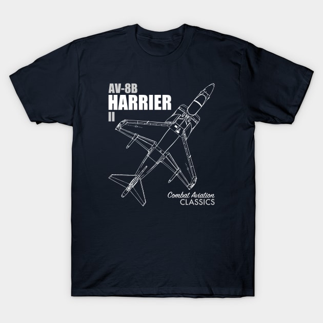 AV-8B Harrier II T-Shirt by TCP